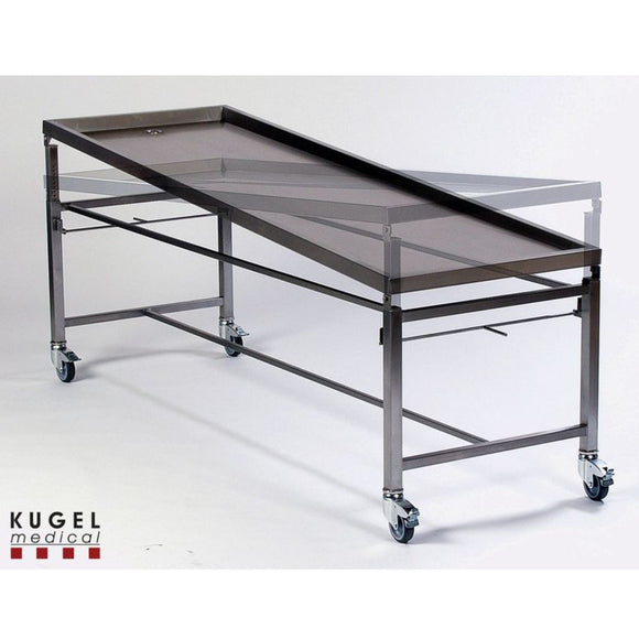 Mesa de lavado y disección de bolas de altura regulable manualmente