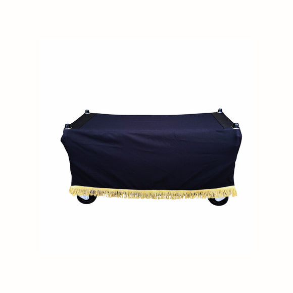 Lavabis curtain for scissor trolley