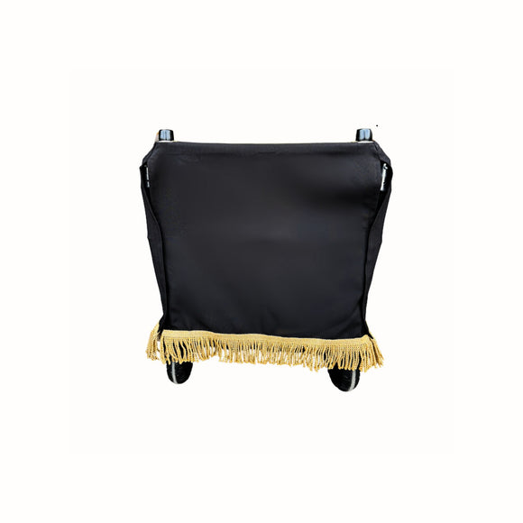 Lavabis curtain for scissor trolley