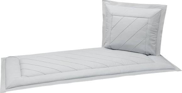 Besta blanket set hand-sewn bias piping