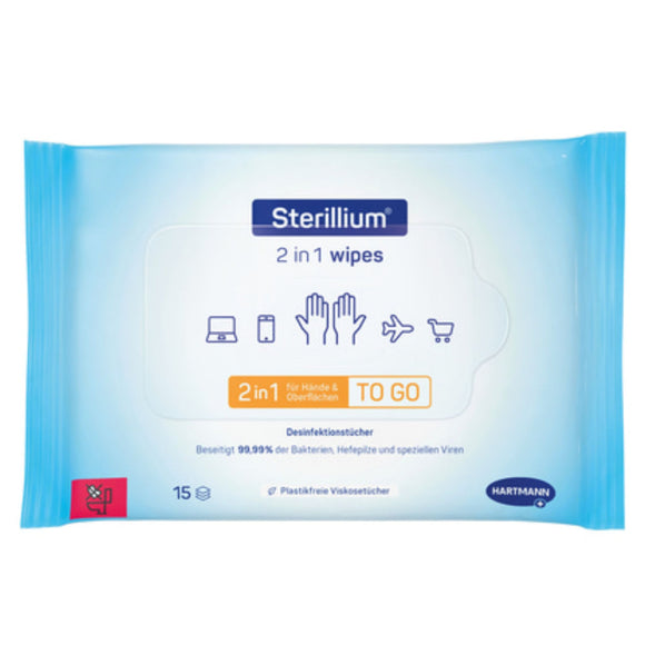Toallitas Hartmann Sterillium 2en1