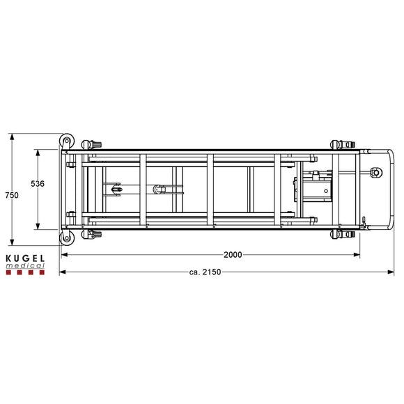 Lift and transport trolley standard model