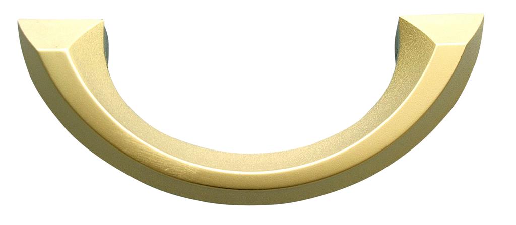Kaufen gold-lackiert Spalt Griffgarnitur mit Zubehör Kunststoff 6er Set