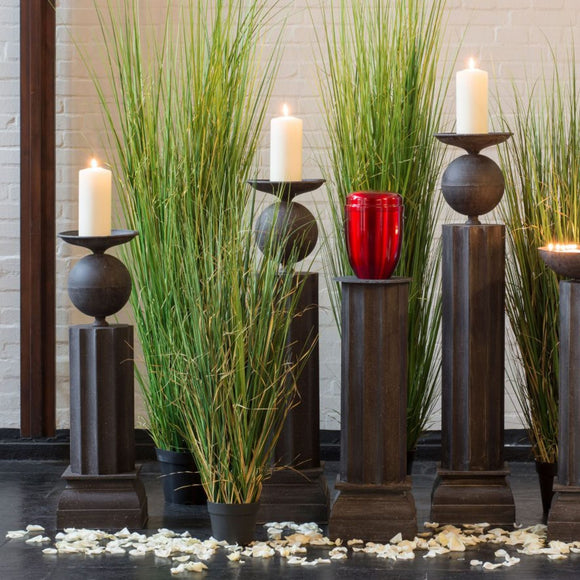 Ball chandelier pillar set