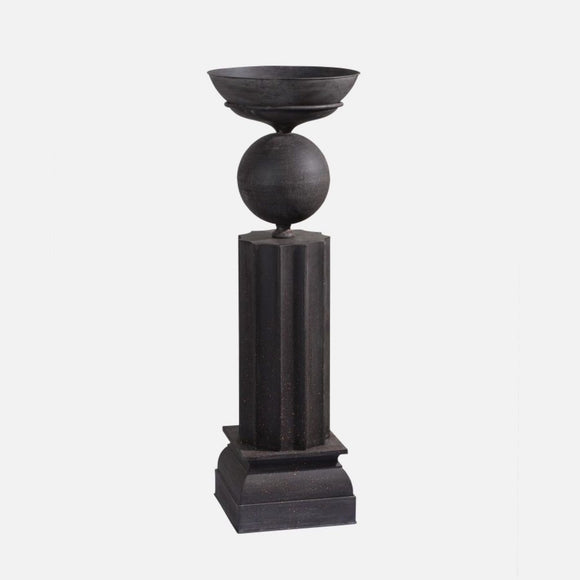 Standing bowls - dark metal