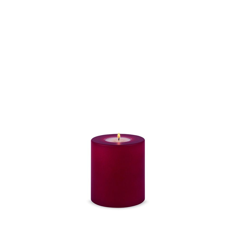 Kaufen merlot-red Qult Trend Teelichthalter in Kerzenform Color Ø 8 cm