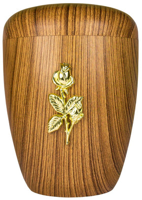 Spalt Urne Nussbaum Naturstoff