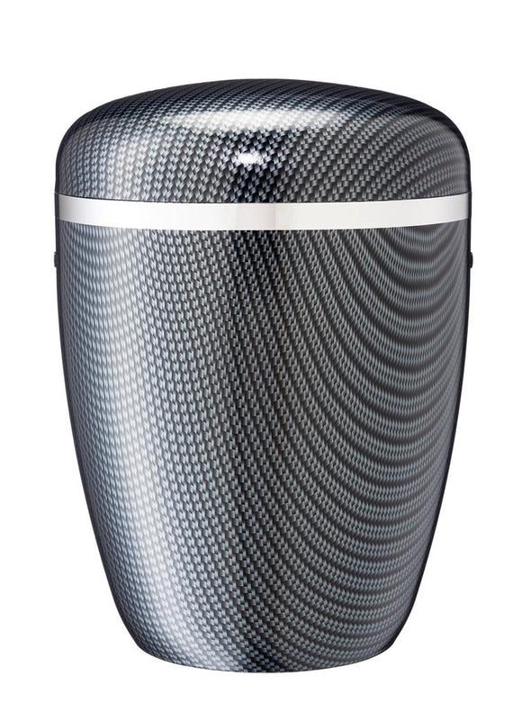 Spalt Urne Metallic Naturstoff