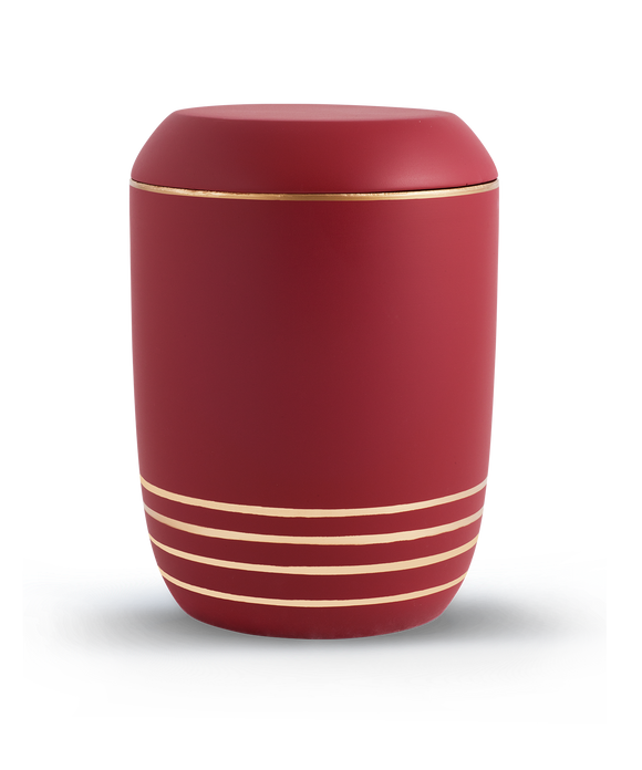 Völsing urn gold stripe sea urn