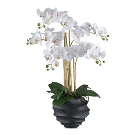 Orchidee Kunstpflanze deko - 0