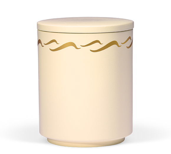 Heiso sea urn wave decor organic urn