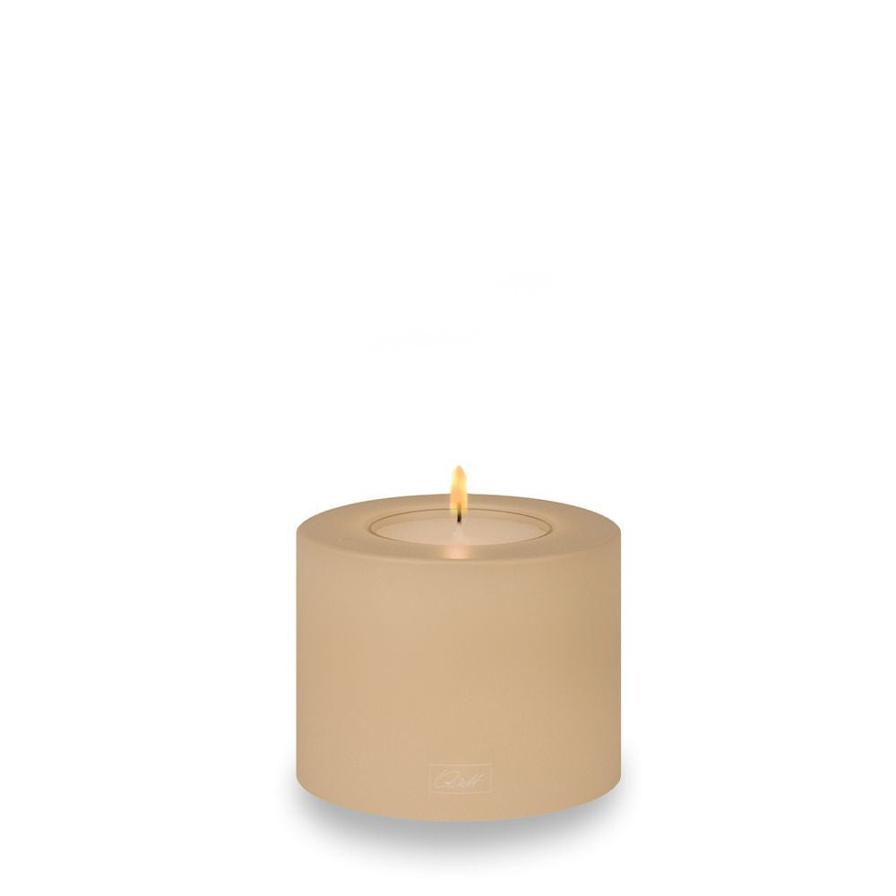 Kaufen brazilian-sand Qult Trend Teelichthalter in Kerzenform Color Ø 10 cm