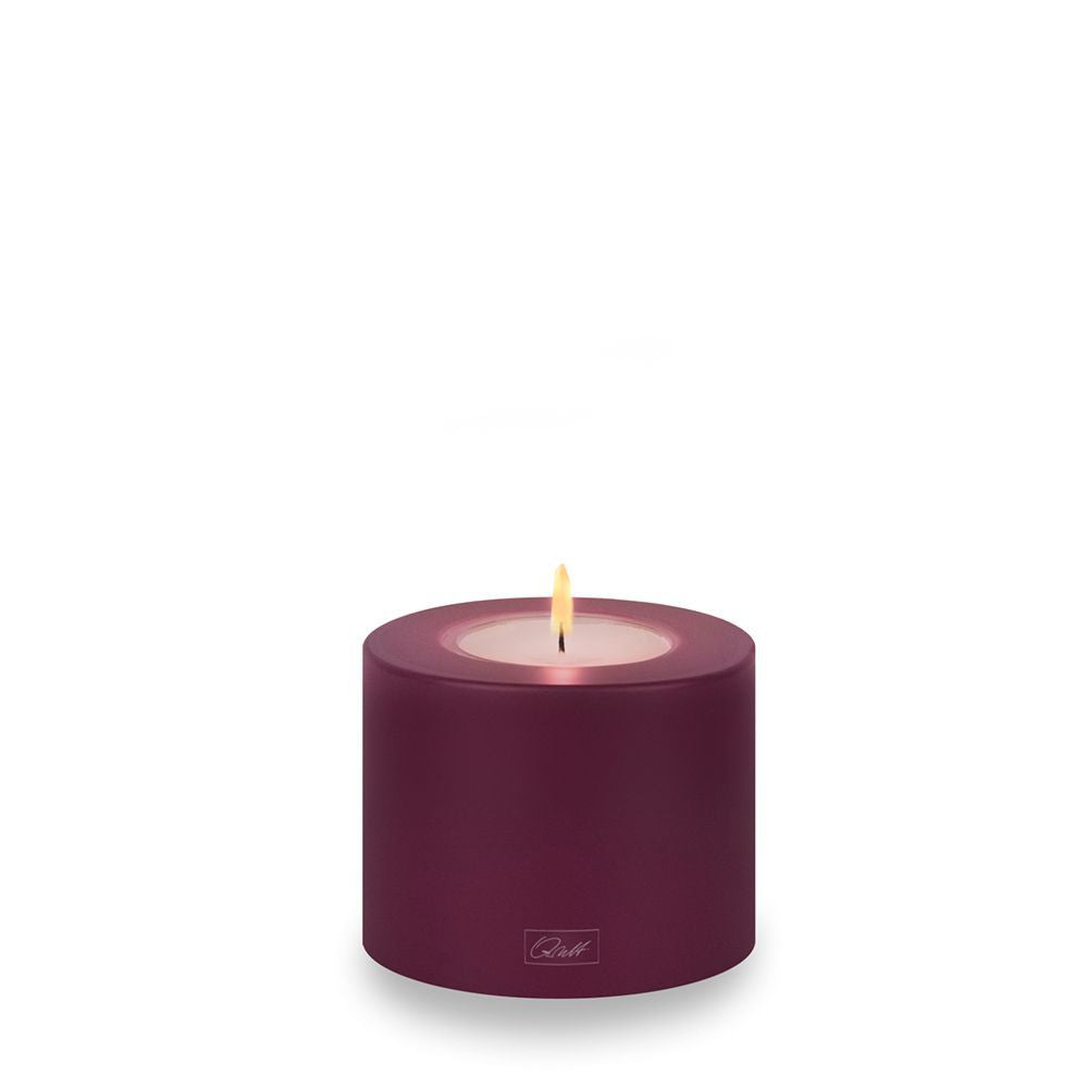Kaufen black-berry Qult Trend Teelichthalter in Kerzenform Color Ø 10 cm