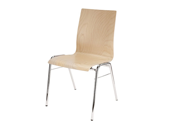 Stacking chair set of 4