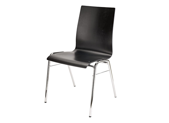 Stacking chair set of 4