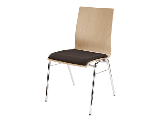 Stacking chair set of 4