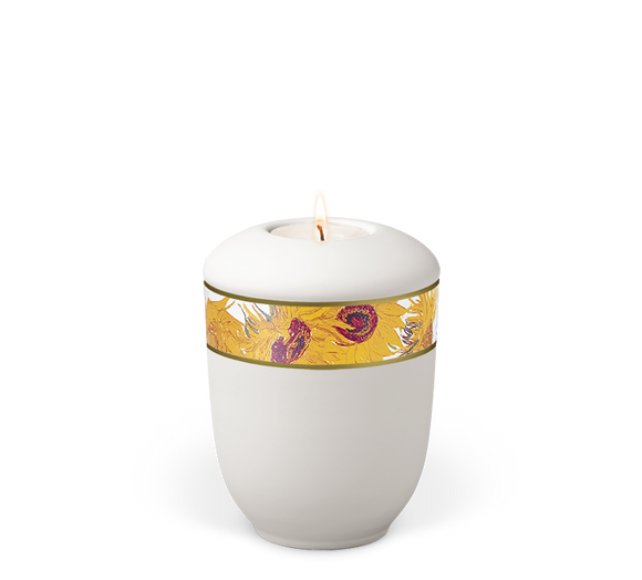 Heiso Gedenkurne Dekorband Van Gogh Keramik