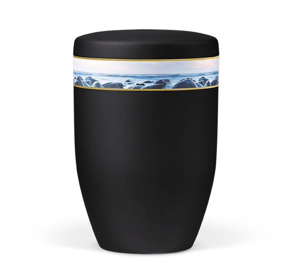 Heiso Avantgarde Dekorband Motiv Bio Urne