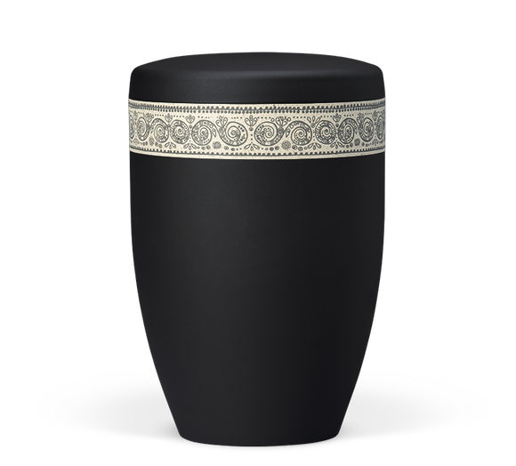 Heiso Avantgarde Dekorband Graspapier Bio Urne