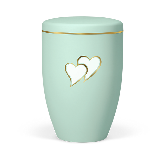 Heiso Avantgarde Goldband Motiv Bio Urne