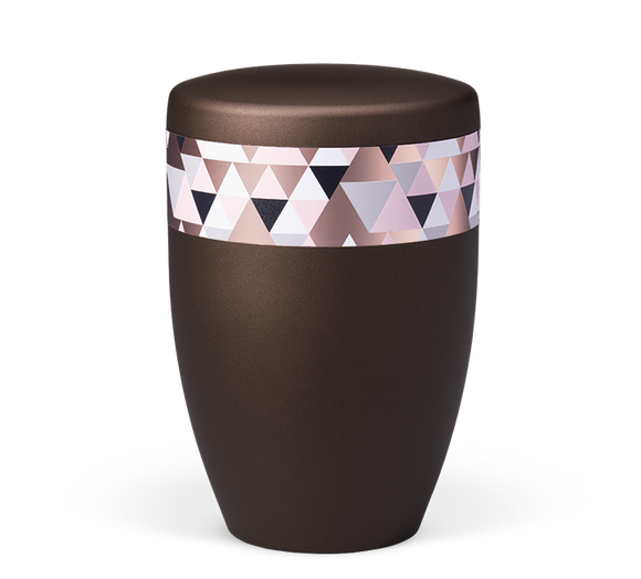 Heiso Avantgarde Dekor Rosé Gold Bio Urne