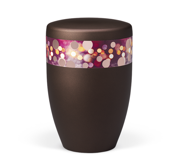 Heiso Avantgarde Dekor Rosé Gold Bio Urne