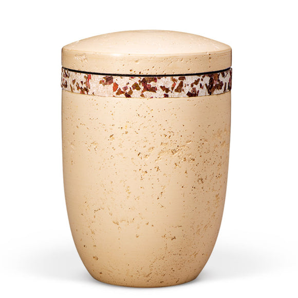 Heiso Urne Dujura aus Kalzium Bio Urne