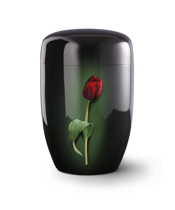 Völsing urn Edition Fleur Noire metal