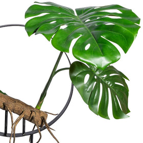 Dekoobjekt Splitphilodendron Kunstpflanze deko - 0