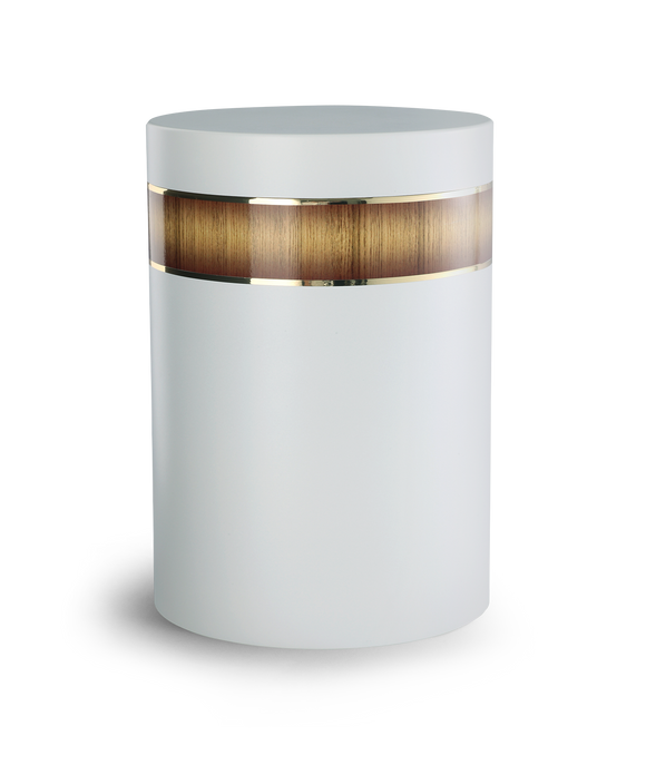 Völsing urn Edition Wood Line metal