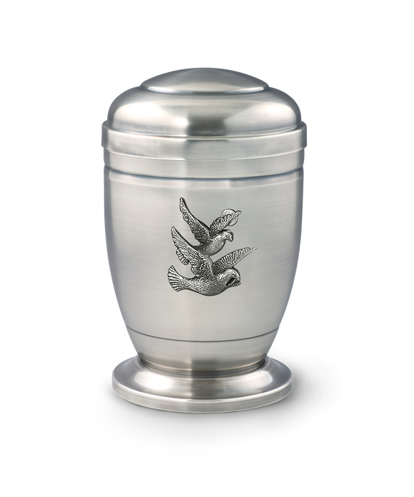Völsing urn Edition Silverline metal