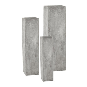 Fibreclay Säule quadratisch Set