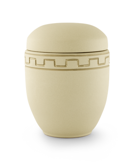 Völsing Urne Mäanderdekor Keramik