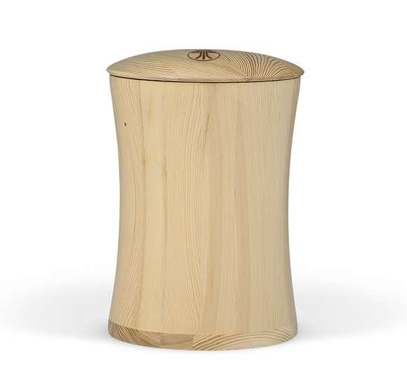 Heiso Kiefer Natur Holz Urne