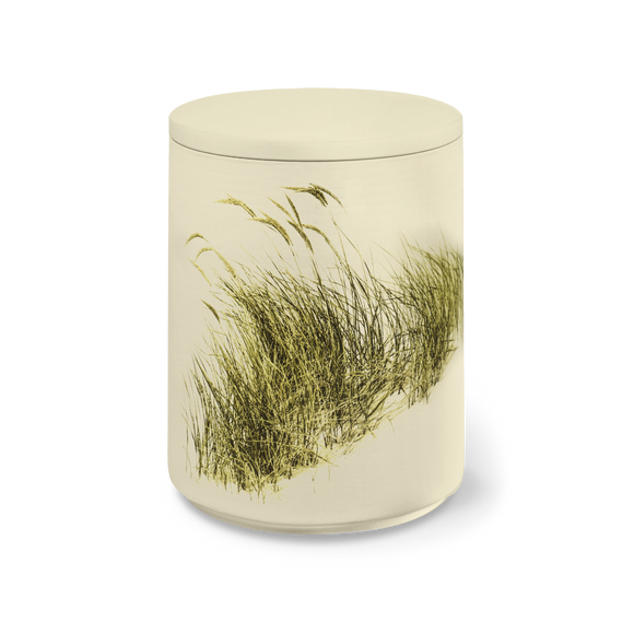 Fire and earth Aqua Flora organic clay urn Sea urn