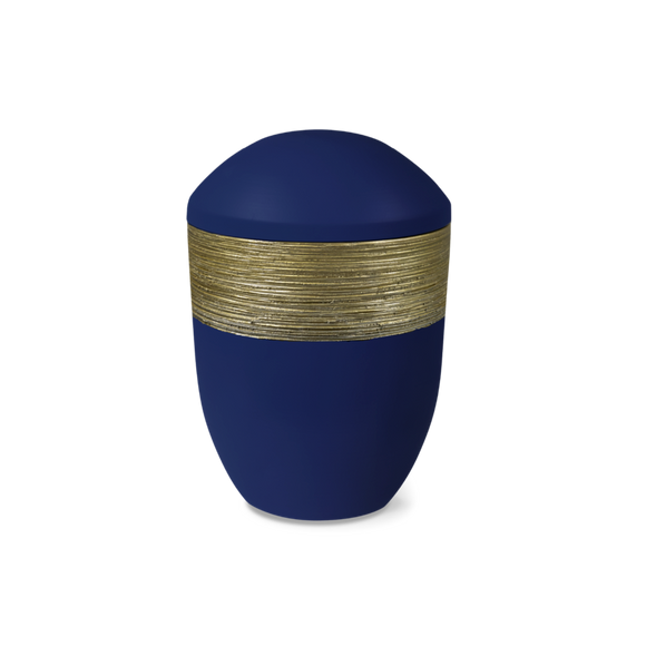 Fire and Earth Aqua Luxor Semi Pure Bio Clay Urn Sea Urn