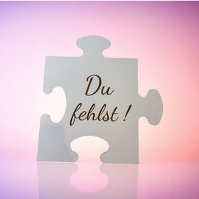 Erinnerungsstück Großes Puzzle mit Spruch Natur - 0