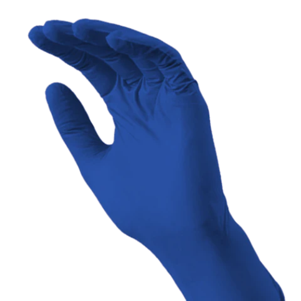 Soft-Hand HI-Risk Latex Handschuhe blau