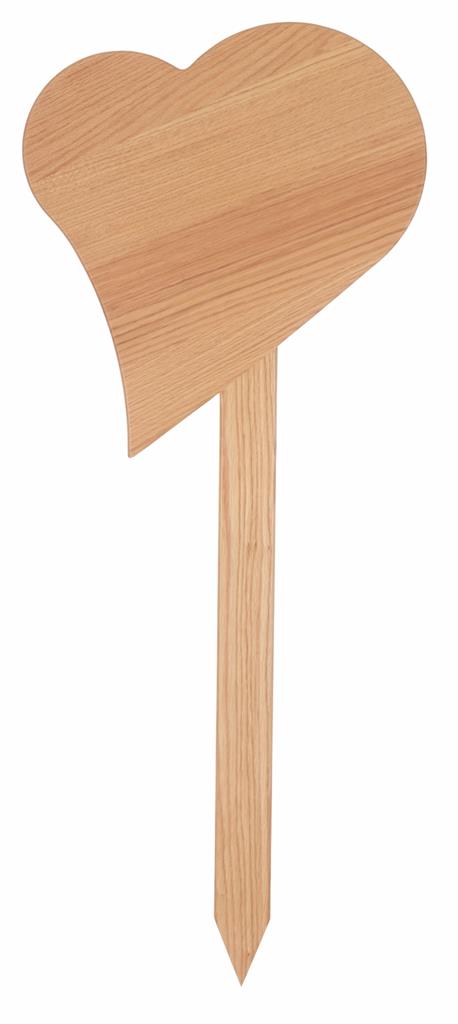 Lavabis Grabtafel Herz Eiche Lackiert 5er Set
