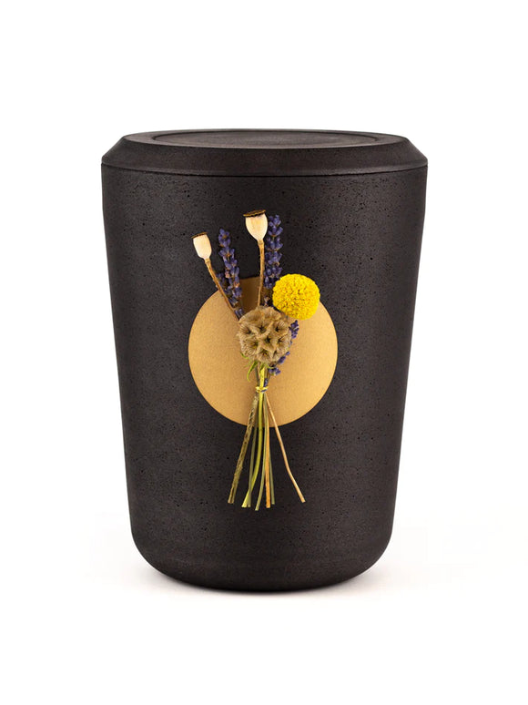 Schmuckelement für Kohleurne Floral Edition