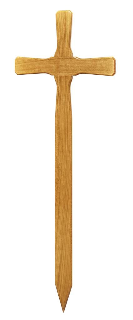 Lavabis Grabkreuz Eiche Lackiert 5er Set