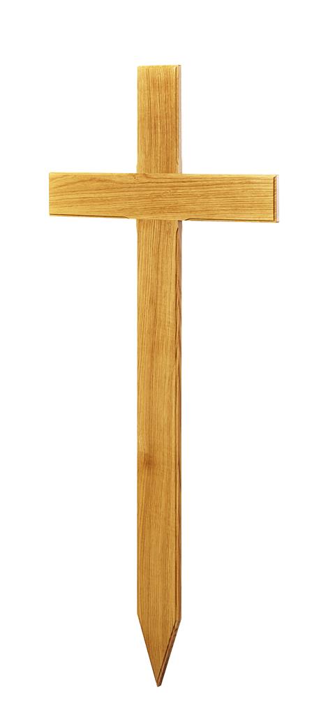 Lavabis Grabkreuz Eiche Lackiert 5er Set