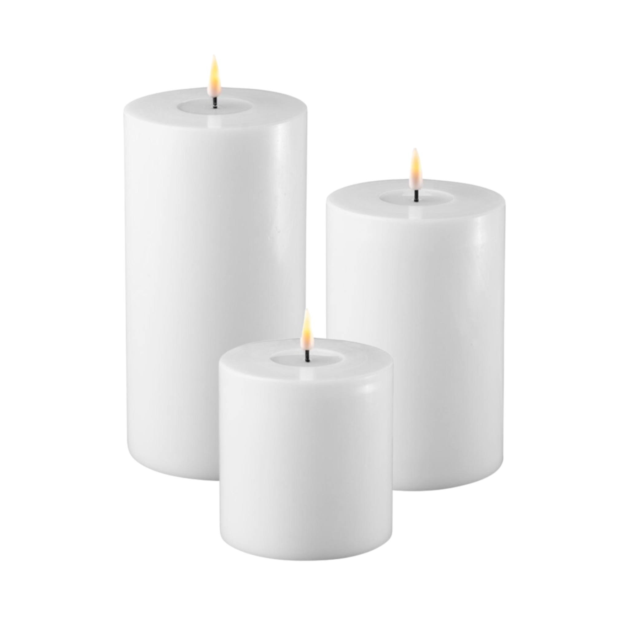 Deluxe Homeart LED Kerzen Set Indoor weiß - 0