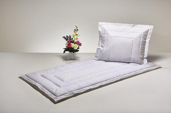 Deckengarnitur Premium gestickter Batist