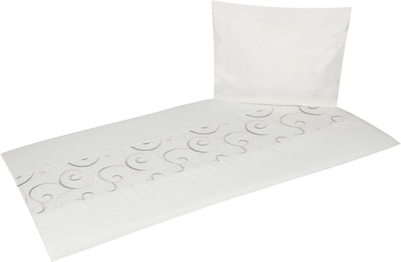 Besta ceiling set natural silk look spiral