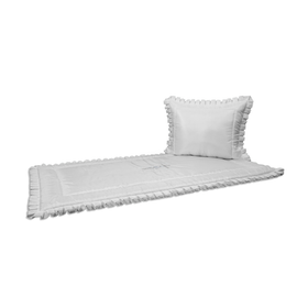 Lavabis Deckengarnitur Kreuz Rose silber