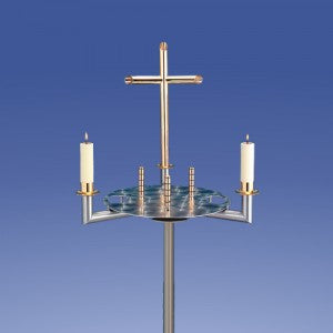 Zimmermann urn candelabra turquoise T15-D2