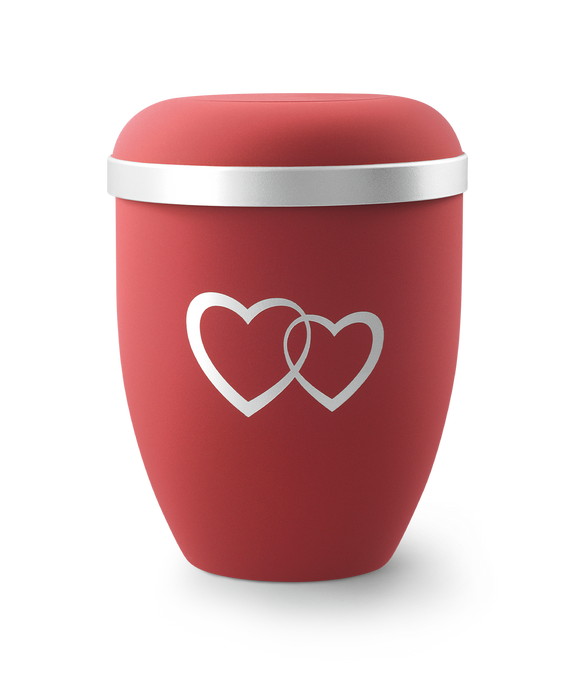 Völsing klassische Naturstoff Urne Herzen