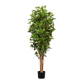 Ficus Benjamini Kunstpflanze UV-beständig deko