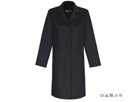 Arbeitsmantel Damen, schwarz